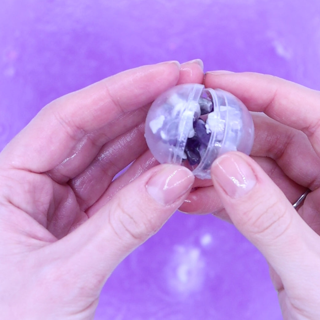 Amethyst Crystal Bracelet Bath Bomb