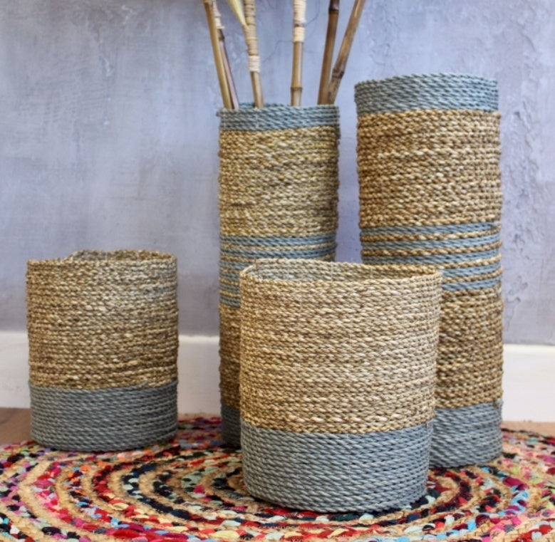 Seagrass Basket And Vase Sets