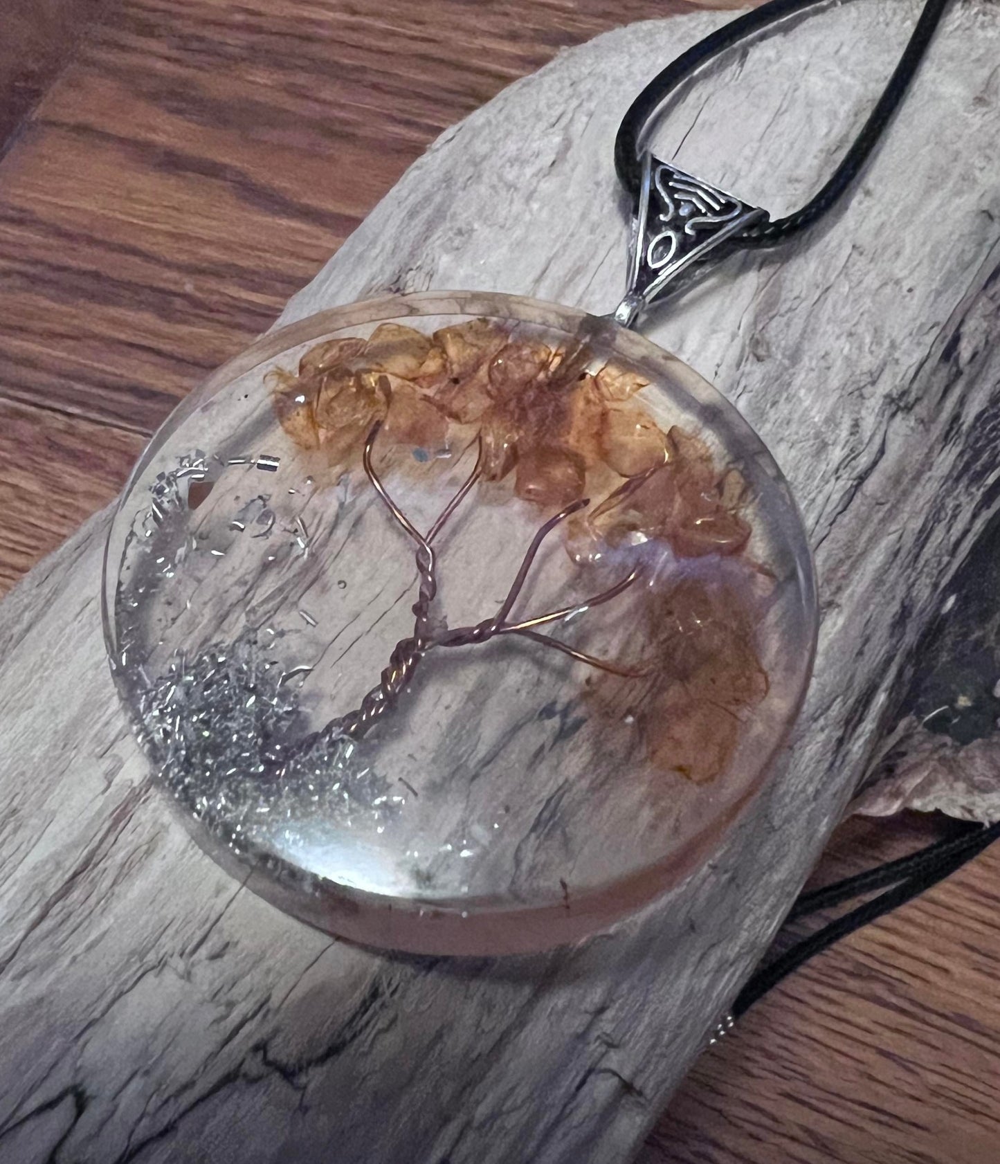 Tree Of Life Orgonite Power Pendant