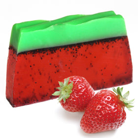 Strawberry Soap Slice