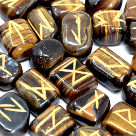 Indian Crystal Rune Stone Sets