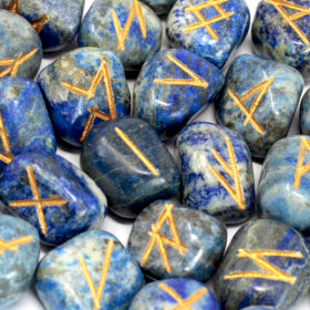 Indian Crystal Rune Stone Sets