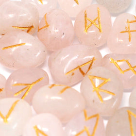 Indian Crystal Rune Stone Sets