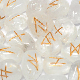 Indian Crystal Rune Stone Sets