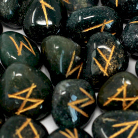 Indian Crystal Rune Stone Sets