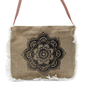 Mandala Flower Fring Bag