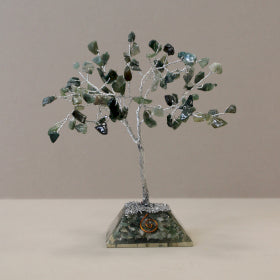 Gemstone Trees With Orgonite Base