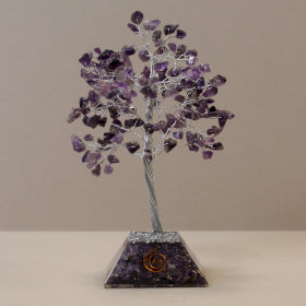 Gemstone Trees With Orgonite Base