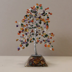 Gemstone Trees With Orgonite Base