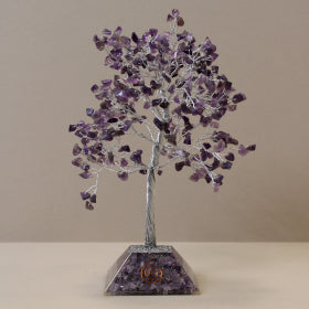 Gemstone Trees With Orgonite Base