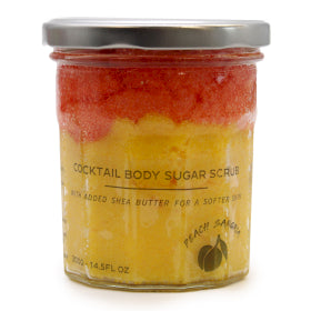 Cocktail Sugar Body Scrub - Peach Sangria