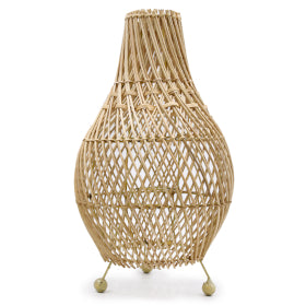 Rattan Table Lamp Natural