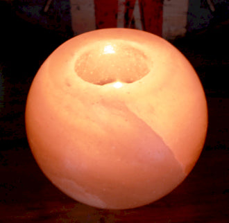 Himalayan Salt Candle Holder