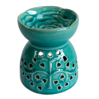 Tree Of Life Oil Burner Blue