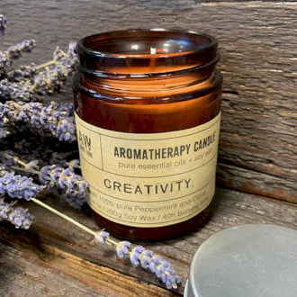 Aromatherapy Soy Wax Candle - Creativity