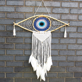 Protection Dreamcatcher - White Large