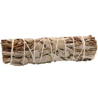 White Sage & Royal Sage Smudge Stick 10cm