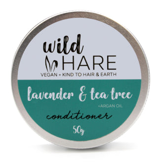 Wild Hare Solid Conditioner Bars 60g - Lavender and Tea Tree