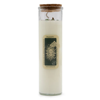 Crystal Chip Spell Candle - Prosperity