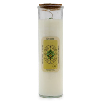 Crystal Chip Spell Candle - Happiness