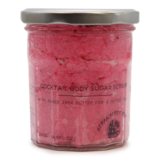 Cocktail Sugar Body Scrub - Strawberry Rum