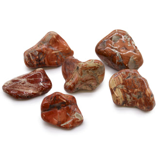 Light Jasper Tumble Stones 3-5cm - Brecciated