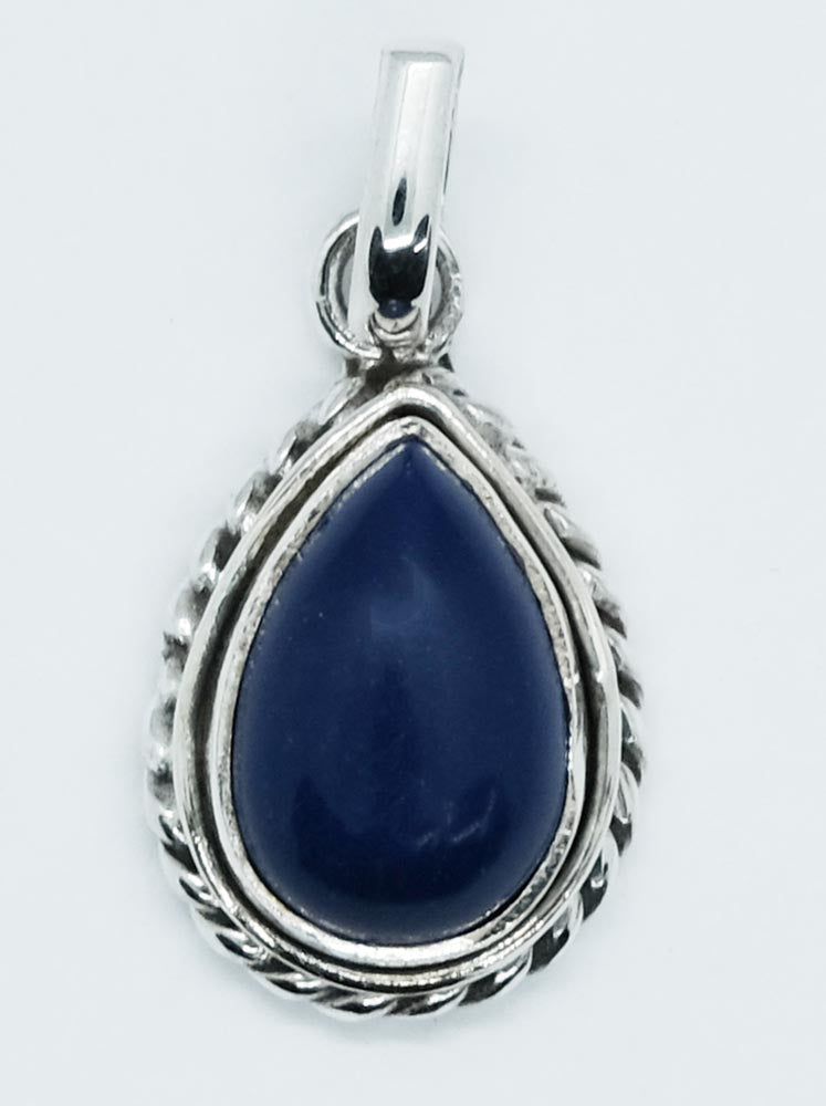 Sterling Silver Lapis Lazuli Pendant