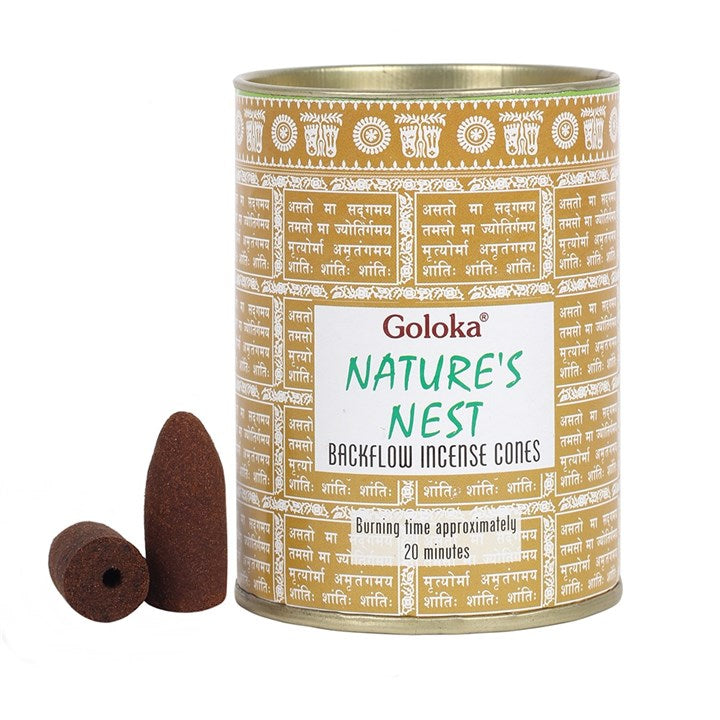 Natures Nest Backflow Incense Cones