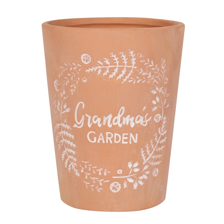 Grandma's Garden Terracotta Plant pot