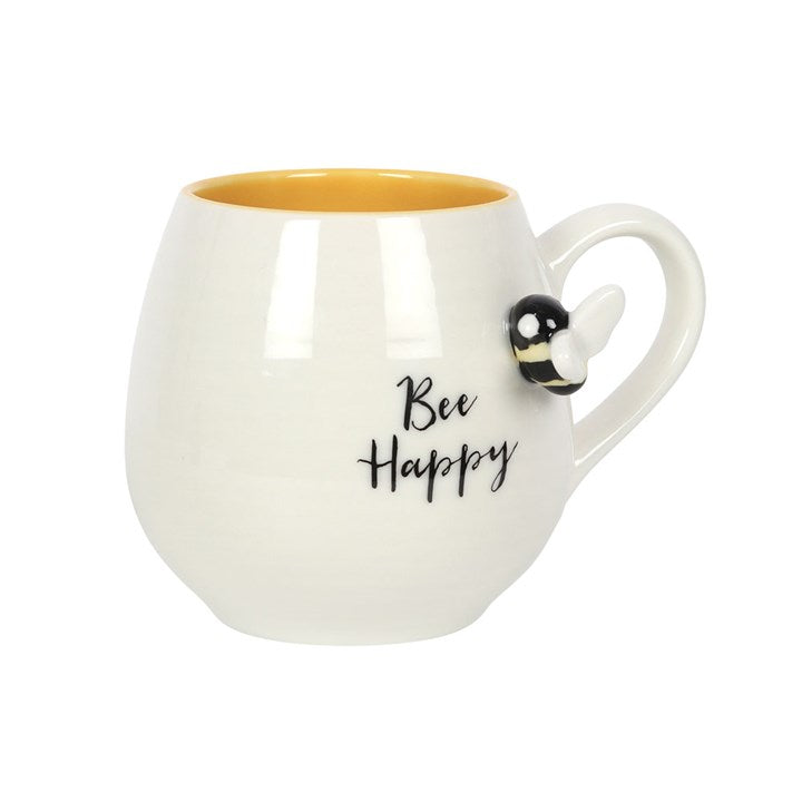 Bee Happy 3D Mug