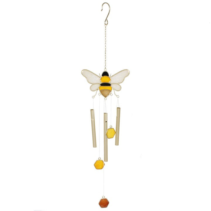 Bee and Honeycomb Wind Chime