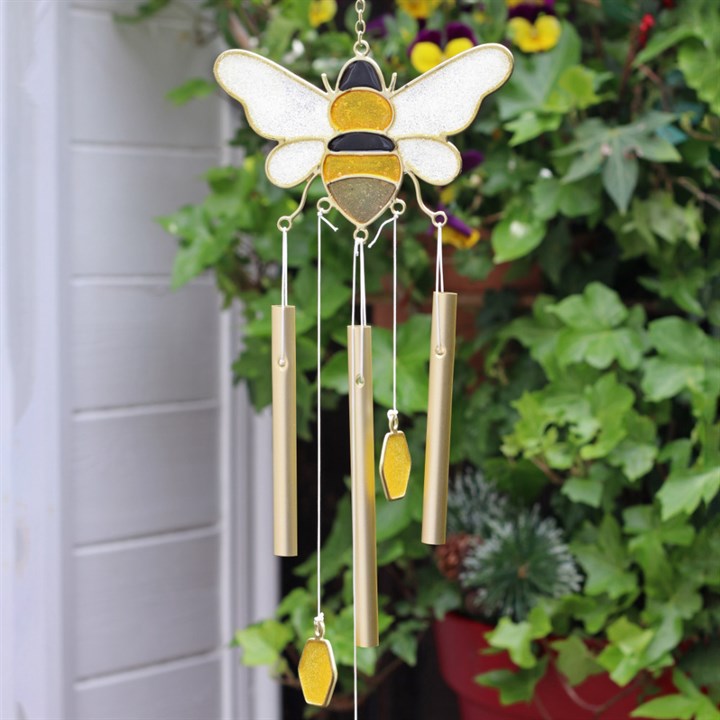 Bee and Honeycomb Wind Chime