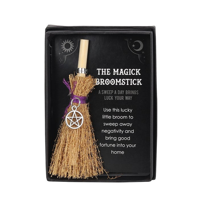 Mini Pentagram Magic Broomstick