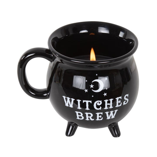 Witches Brew Cauldron Candle Mug