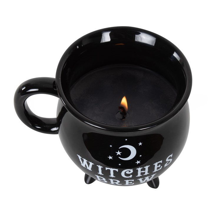 Witches Brew Cauldron Candle Mug