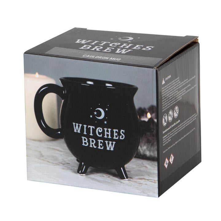 Witches Brew Cauldron Candle Mug