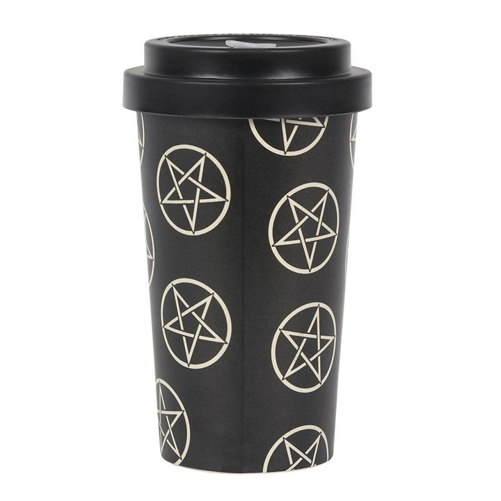 Pentagram Bamboo Travel Mug