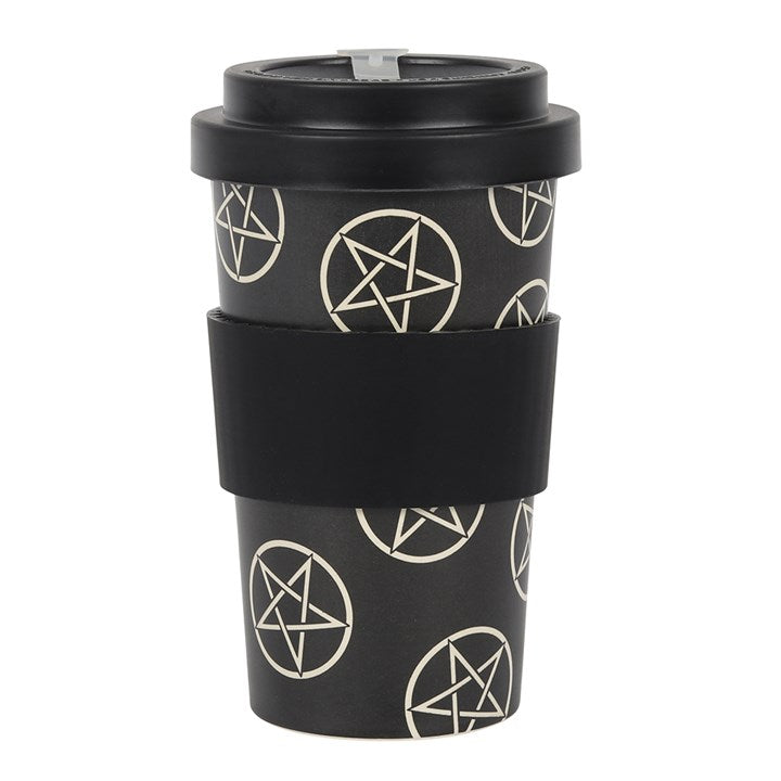 Pentagram Bamboo Travel Mug