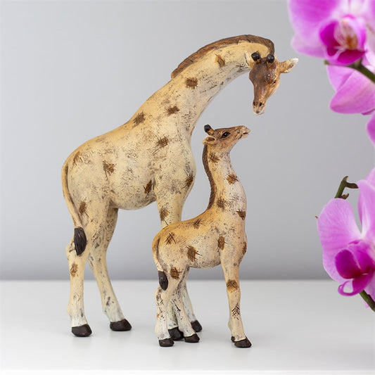 Stand Tall Giraffe Mother & Baby Ornament