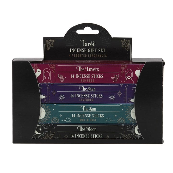 Tarot Card Incense Gift Set