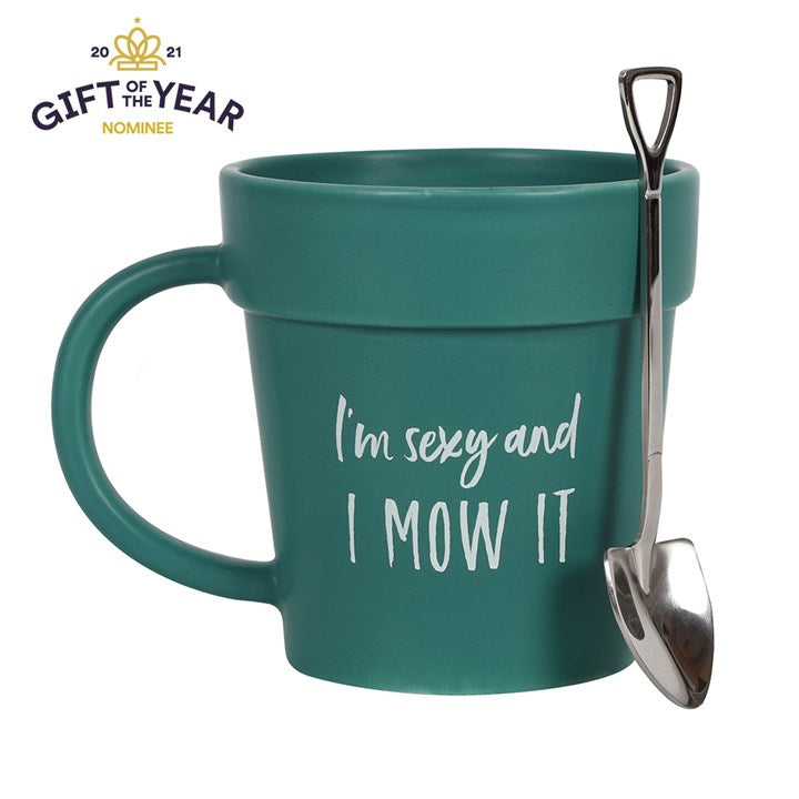 Gardeners Mug With Spoon Set