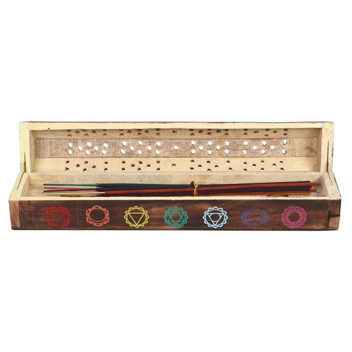 Chakra Wooden Mixed Incense Stick Box Set