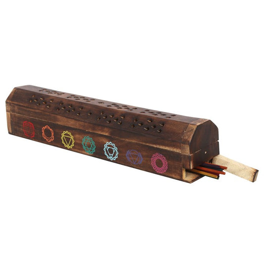 Chakra Wooden Mixed Incense Stick Box Set