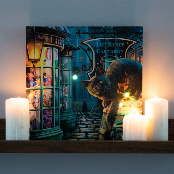 The Rusty Cauldron Light Up Canvas