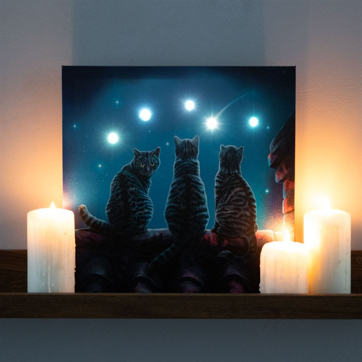 Wish Upon A Star Light Up Canvas