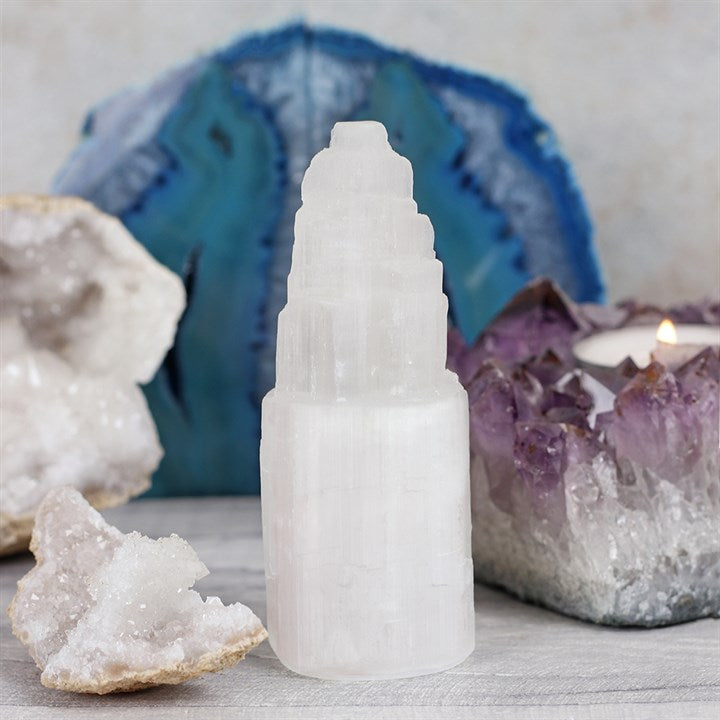 Selenite Mountain 10cm