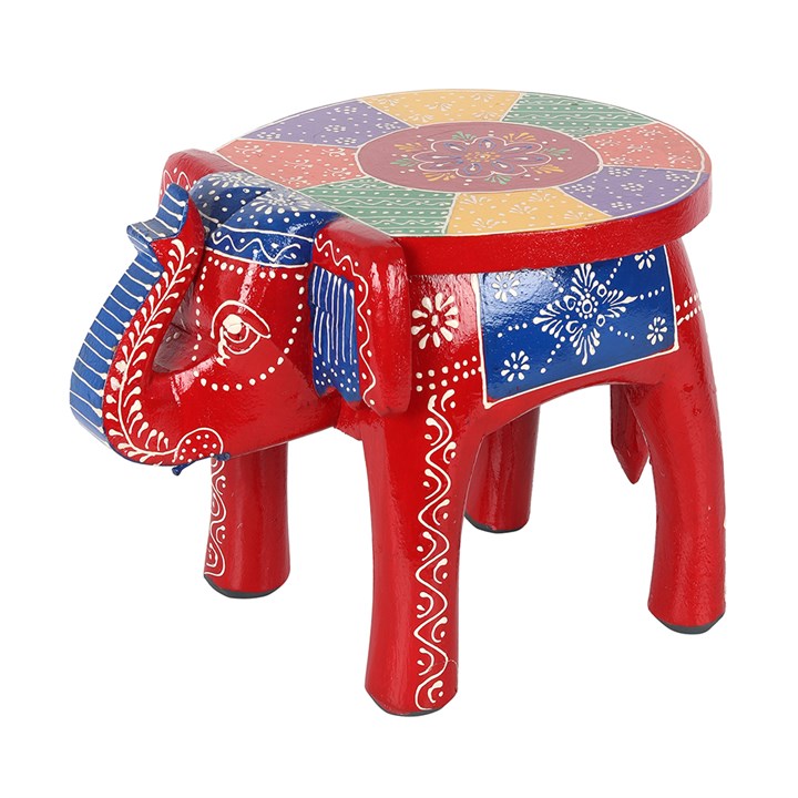 Ornamental Elephant Stool