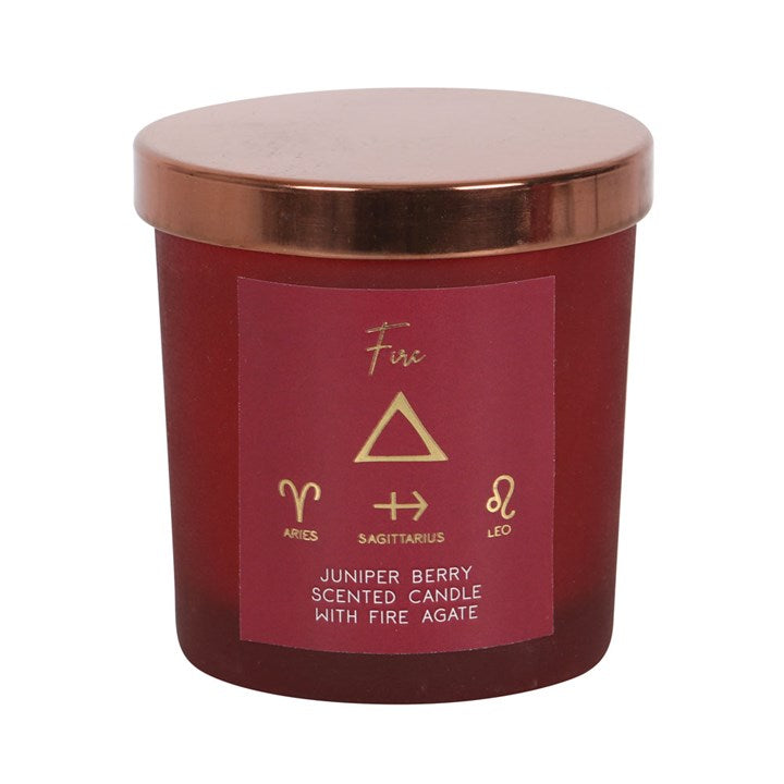 Elements Crystal Chip Candle - Fire