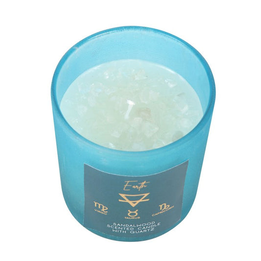 Elements Crystal Chip Candle - Water