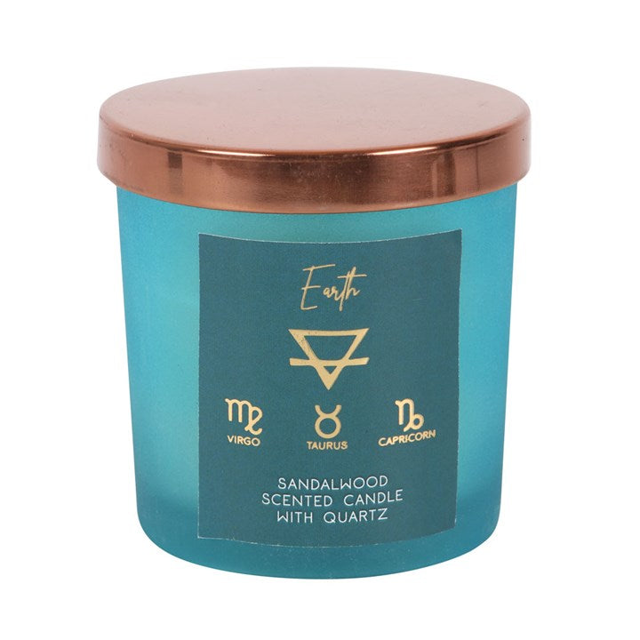 Elements Crystal Chip Candle - Water